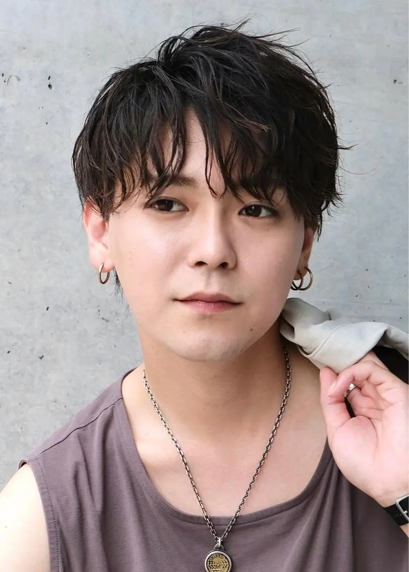メンズ 川原 元気のヘアスタイル