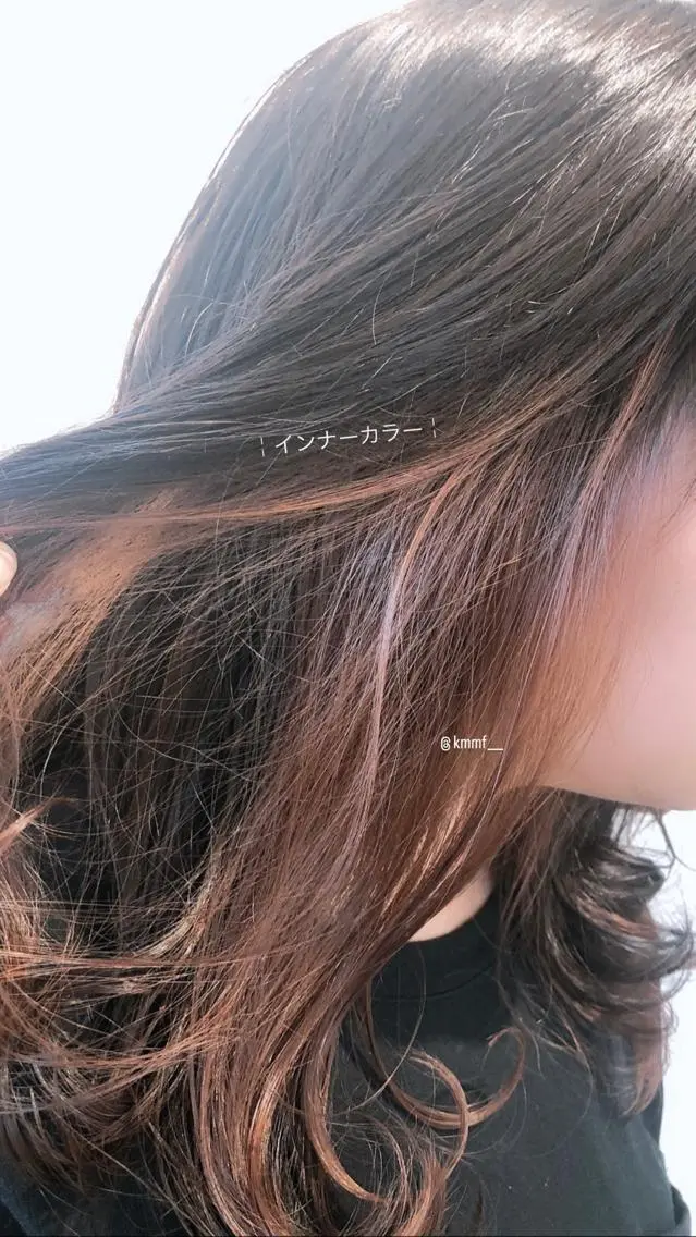 ミディアム カラー ヘアカラー 早田 遥 🍊.のヘアスタイル