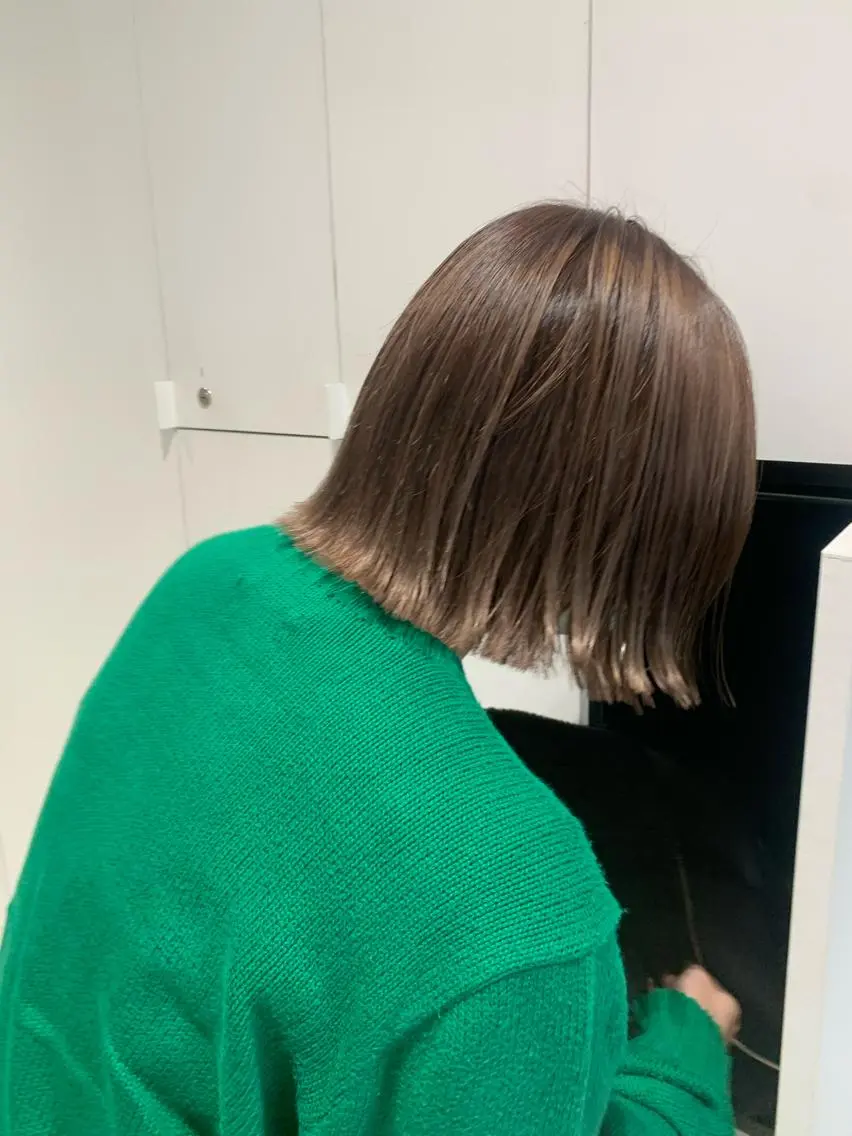 ショート カラー カット ヘアカラー bob/ aoiのヘアスタイル