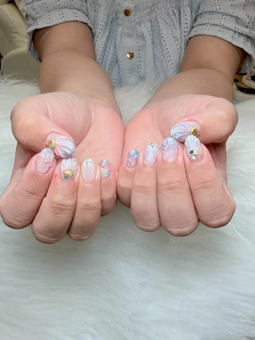 ネイル ジェルネイル マグネットネイル 持ち込み オフィスネイル パラジェル ハンドネイル Mihana Nails.*♡のネイルデザイン