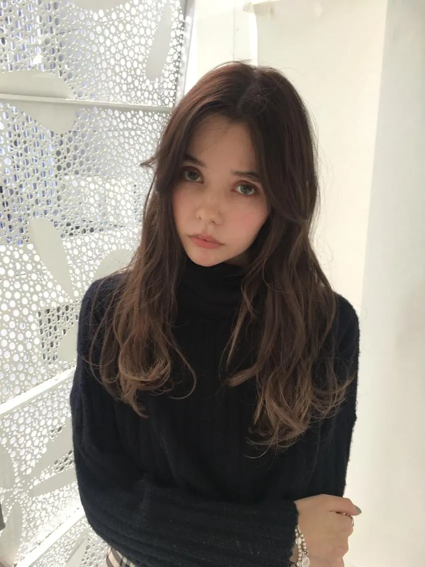 ロング カラー 鈴木 一貴のヘアスタイル