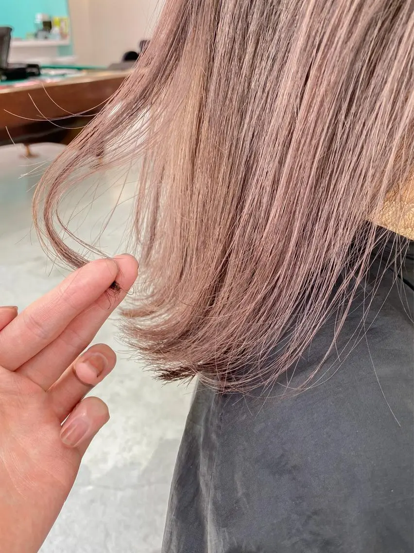 ミディアム カラー カット ヘアカラー トリートメント 海外デザイン🇺🇸 石渡諒太のヘアスタイル