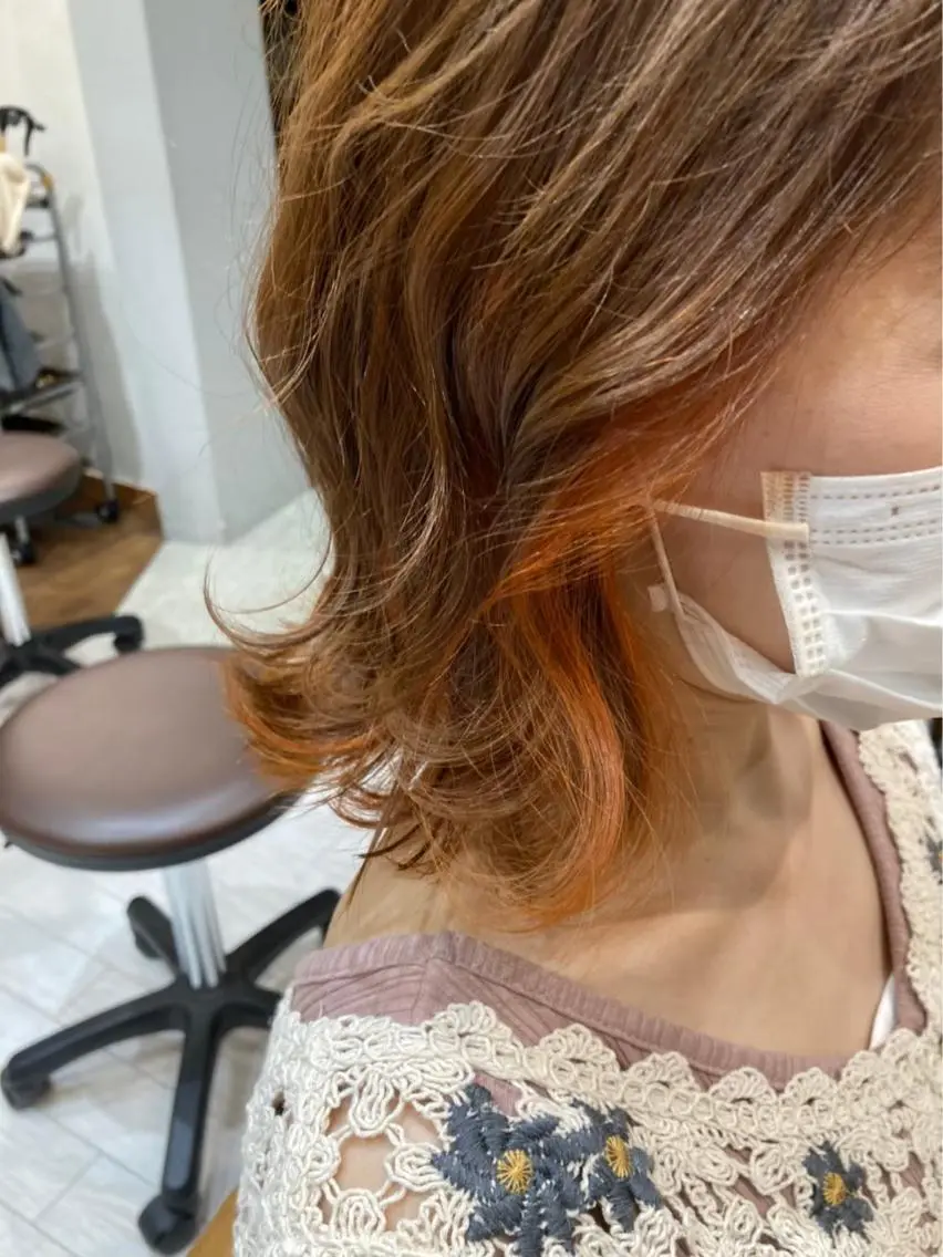 カラー 🍀小顔ショート🍀 有賀祐貴のヘアスタイル