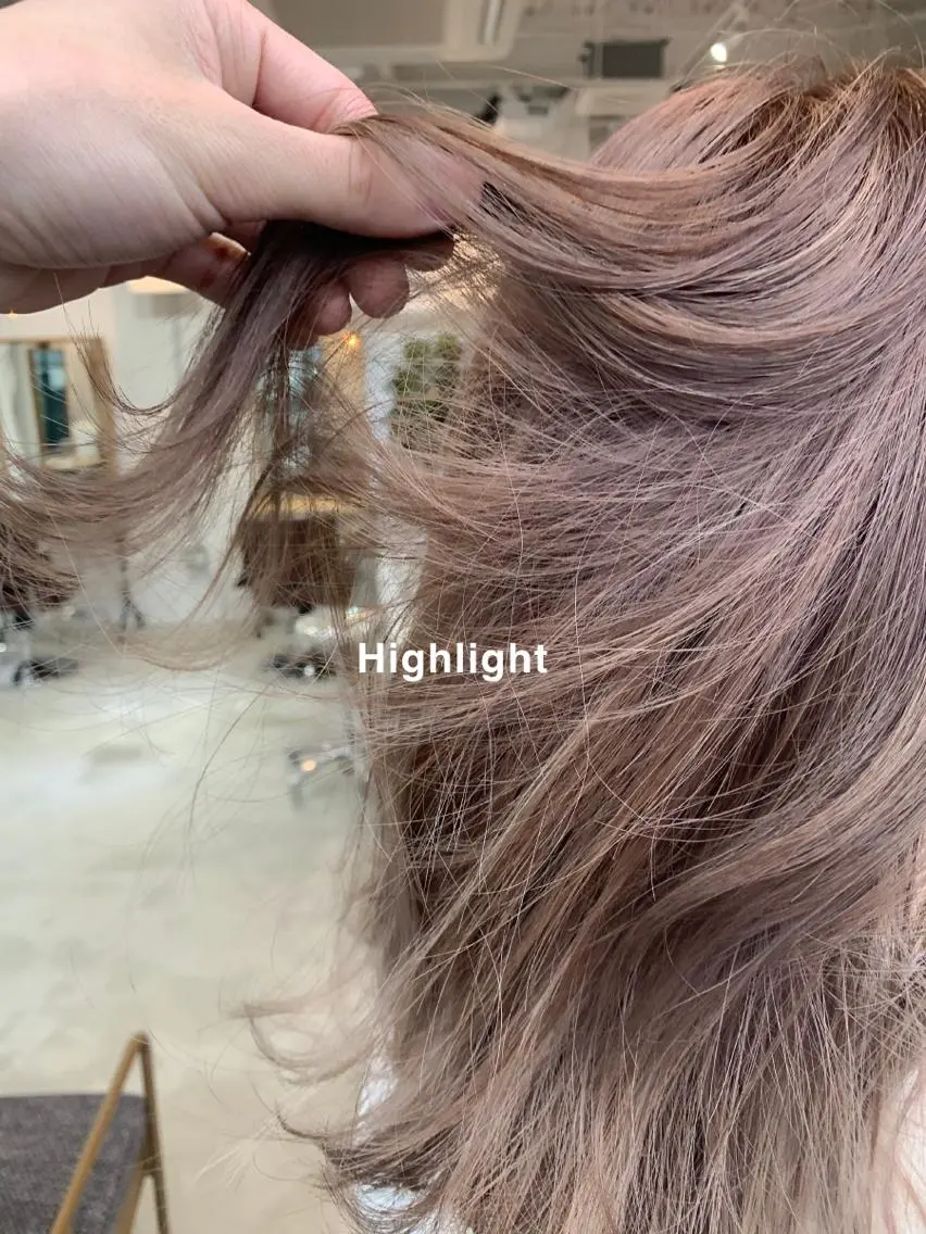 カラー ハイライトカラー カット ヘアカラー トリートメント 山本 晶大のヘアスタイル