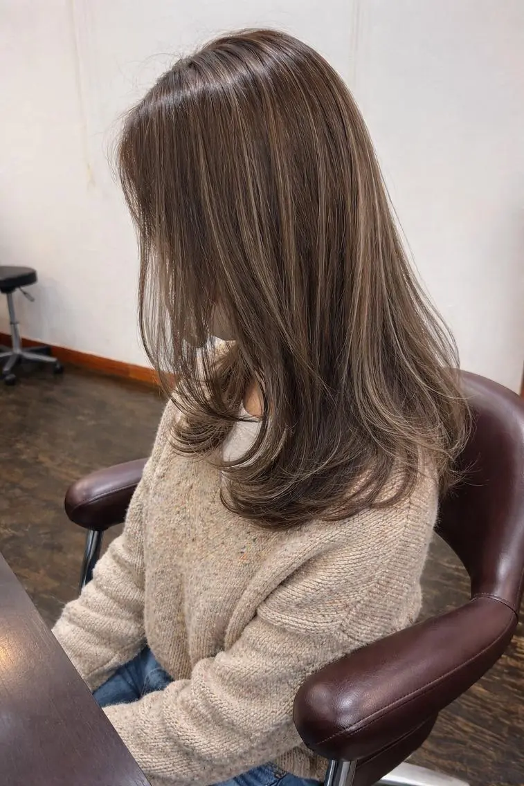 カラー La Ruelle✨ 谷野早苗【髪質改善】のヘアスタイル