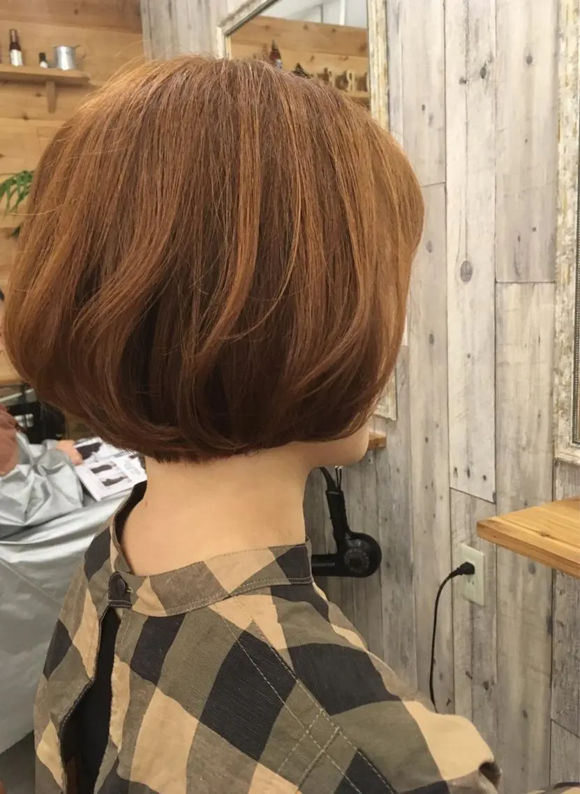 ショート ボブ 武田 英里子のヘアスタイル