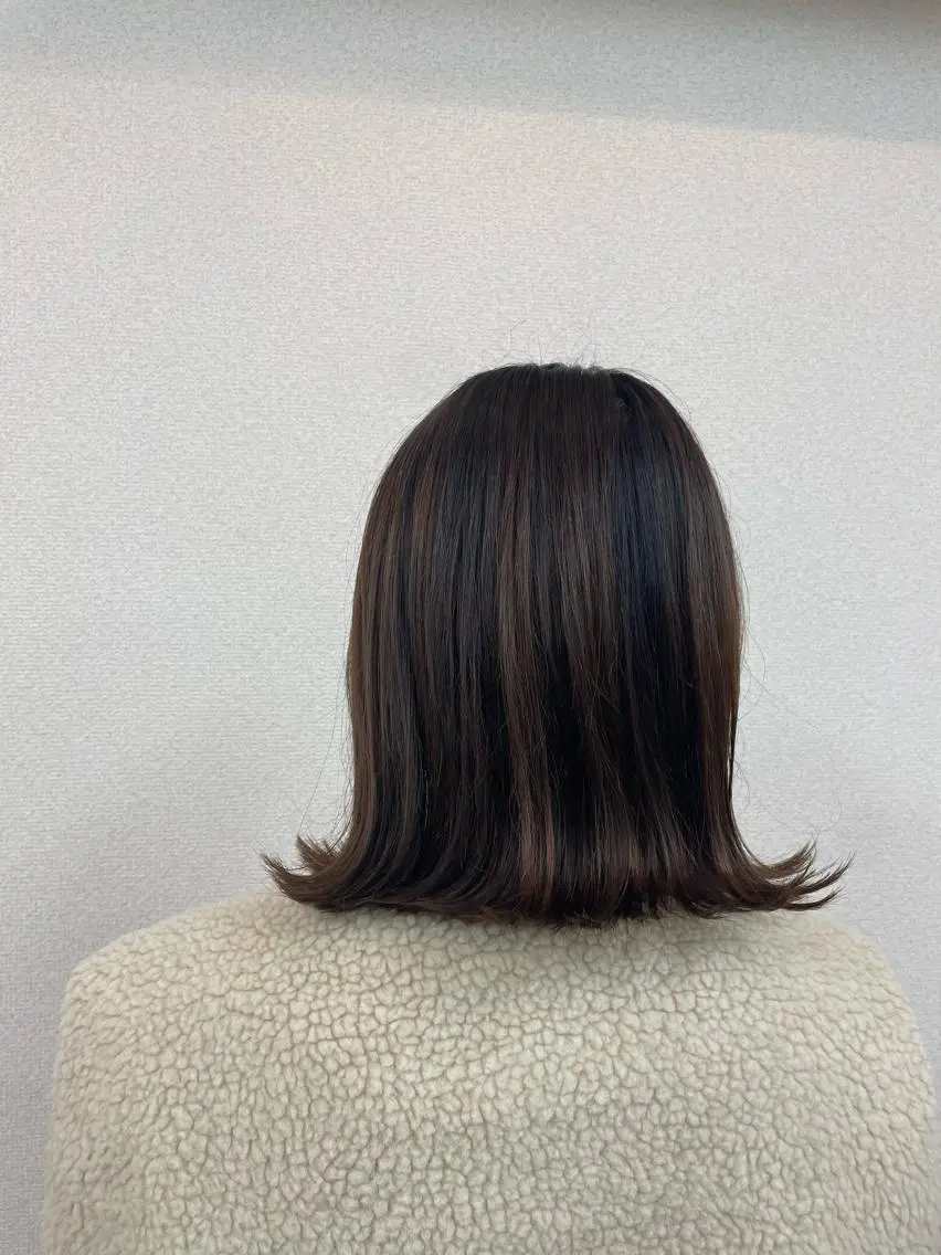 ミディアム もりたみかこ 美容師お休み中のヘアスタイル