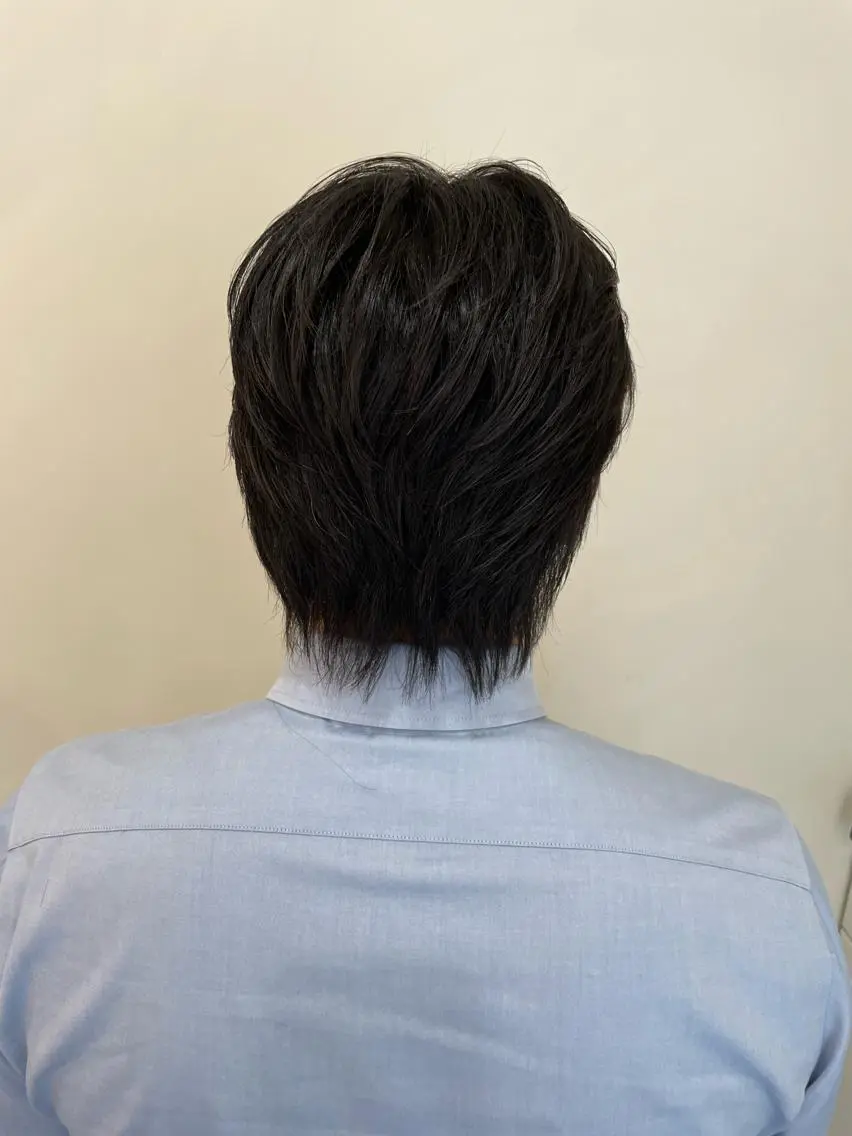メンズ メンズウルフカット ウルフカット カット 永田 まどかのヘアスタイル