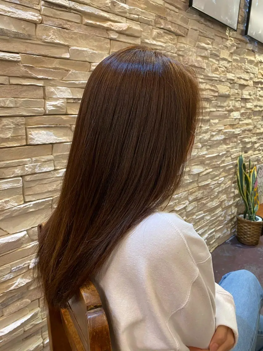ロング カラー カット ヘアカラー 菊池 大佑のヘアスタイル