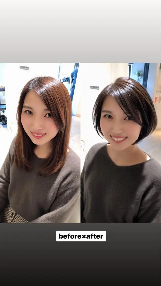 ショート ショートボブ ボブ ショートヘア くせ毛×ショート 上岡勇祐のヘアスタイル