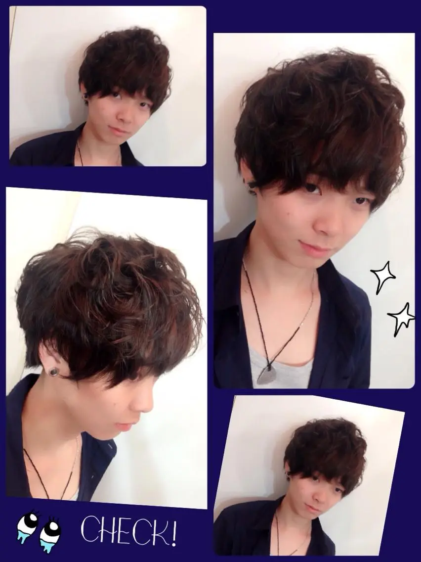 カラー パーマ メンズ 韓国ヘア得意❤︎森澤 悠佳のヘアスタイル
