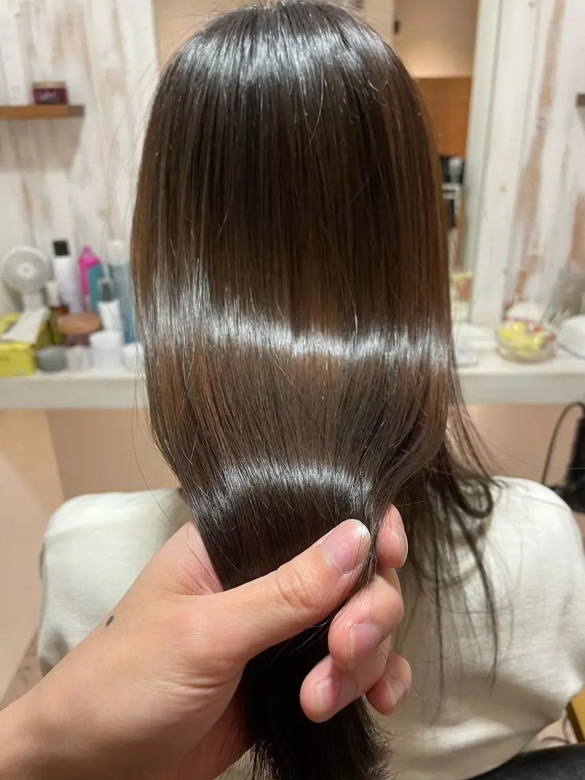 ミディアム 加留部 節のヘアスタイル