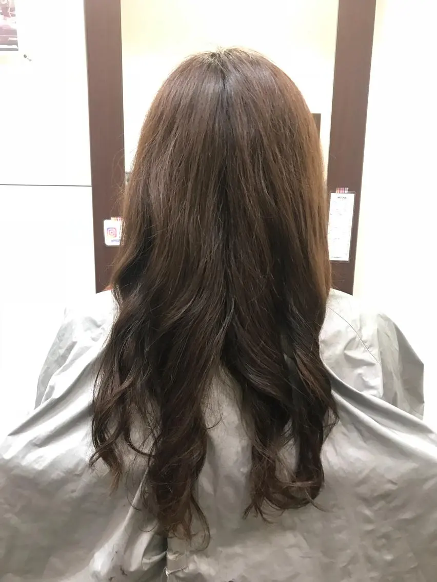 ロング a aのヘアスタイル