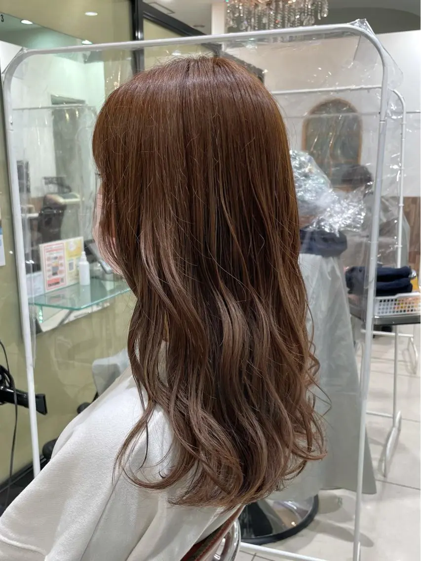 セミロング カラー ヘアアレンジ 井上 武輝のヘアスタイル