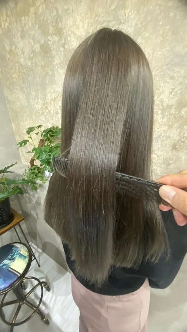 セミロング カラー ヘアカラー Bianca  代表 硲　貴亮【東武練馬】のヘアスタイル