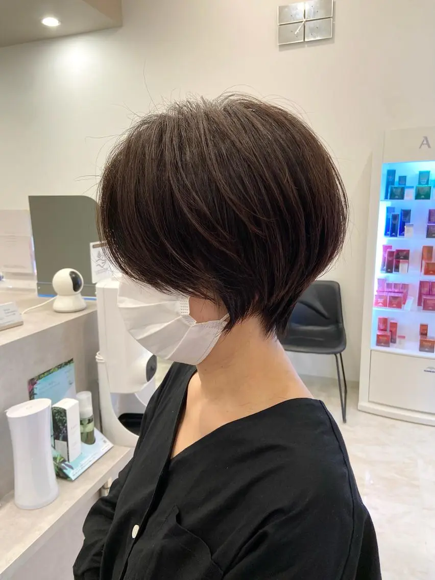 ショート カット 廣庭 勇人のヘアスタイル