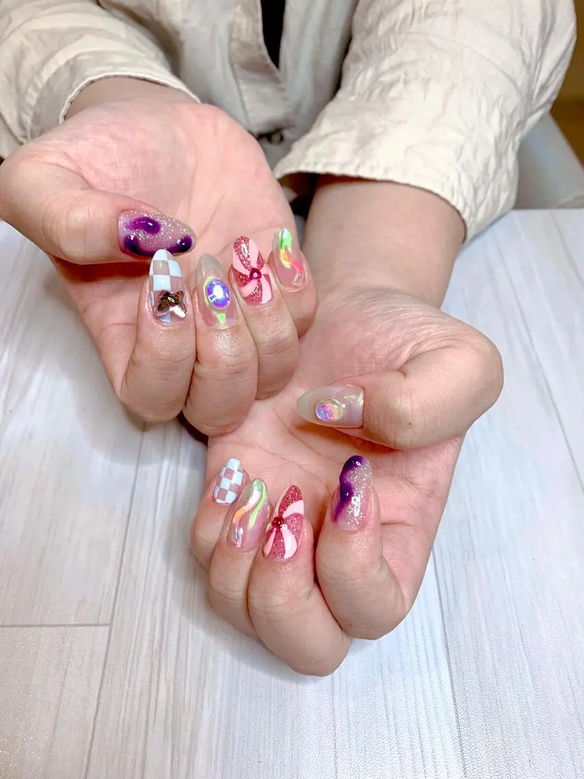 ネイル 種爪 たねつめのネイルデザイン