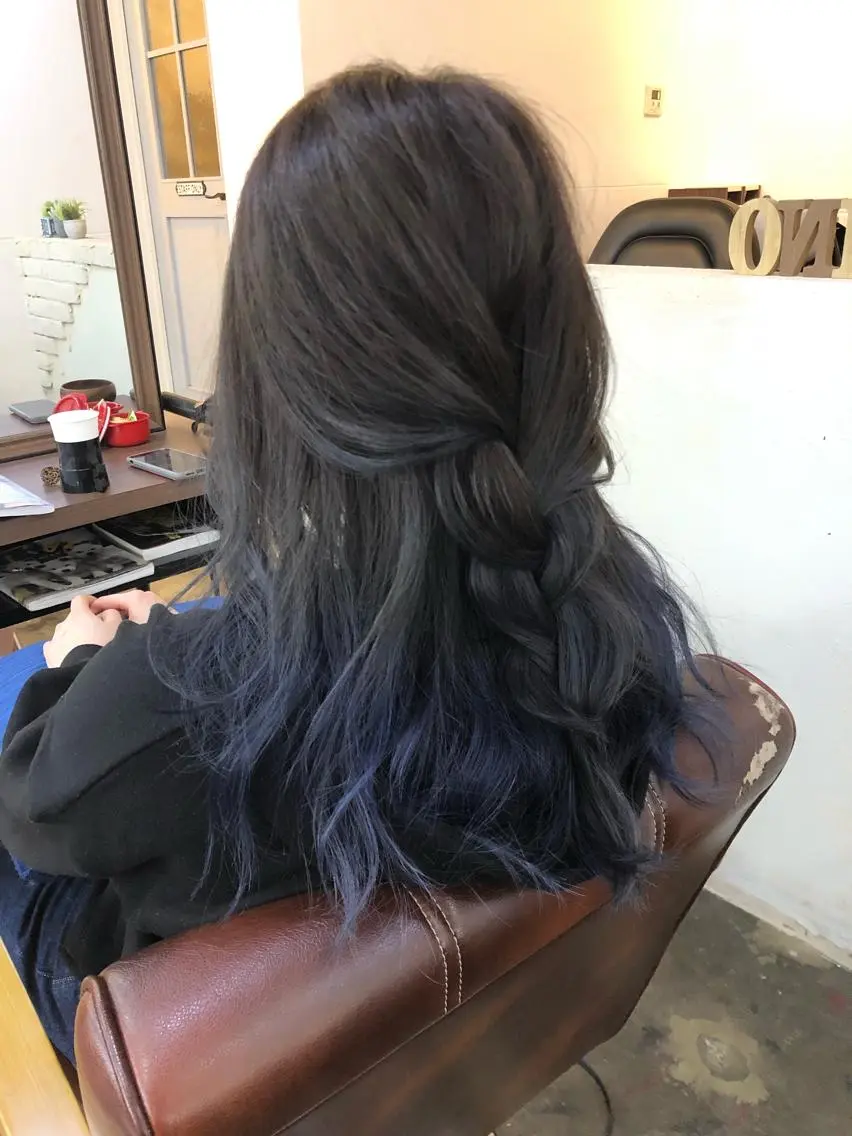 ロング カラー 【レイヤー×縮毛】 RYOのヘアスタイル