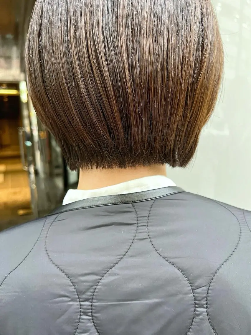 ショート カラー ボブ カット ヘアカラー トリートメント 🉐メンズヘア特化 men's/ケンイチのヘアスタイル