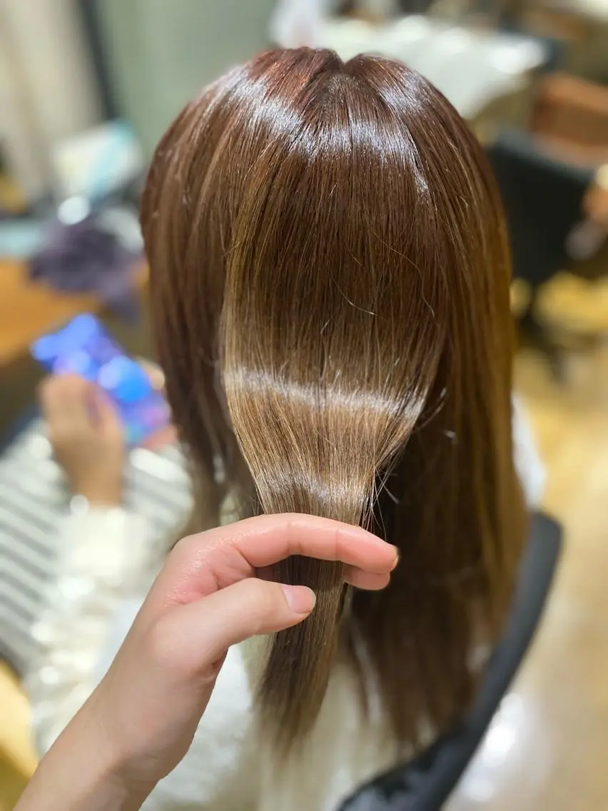 ロング カット トリートメント ヘッドスパ ✿ すずかのヘアスタイル