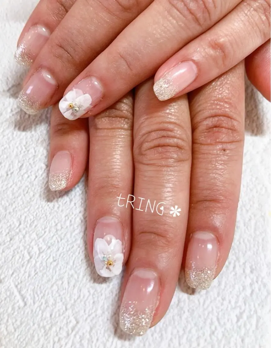 ネイル ハンドネイル tRING* しいの木台のネイルデザイン