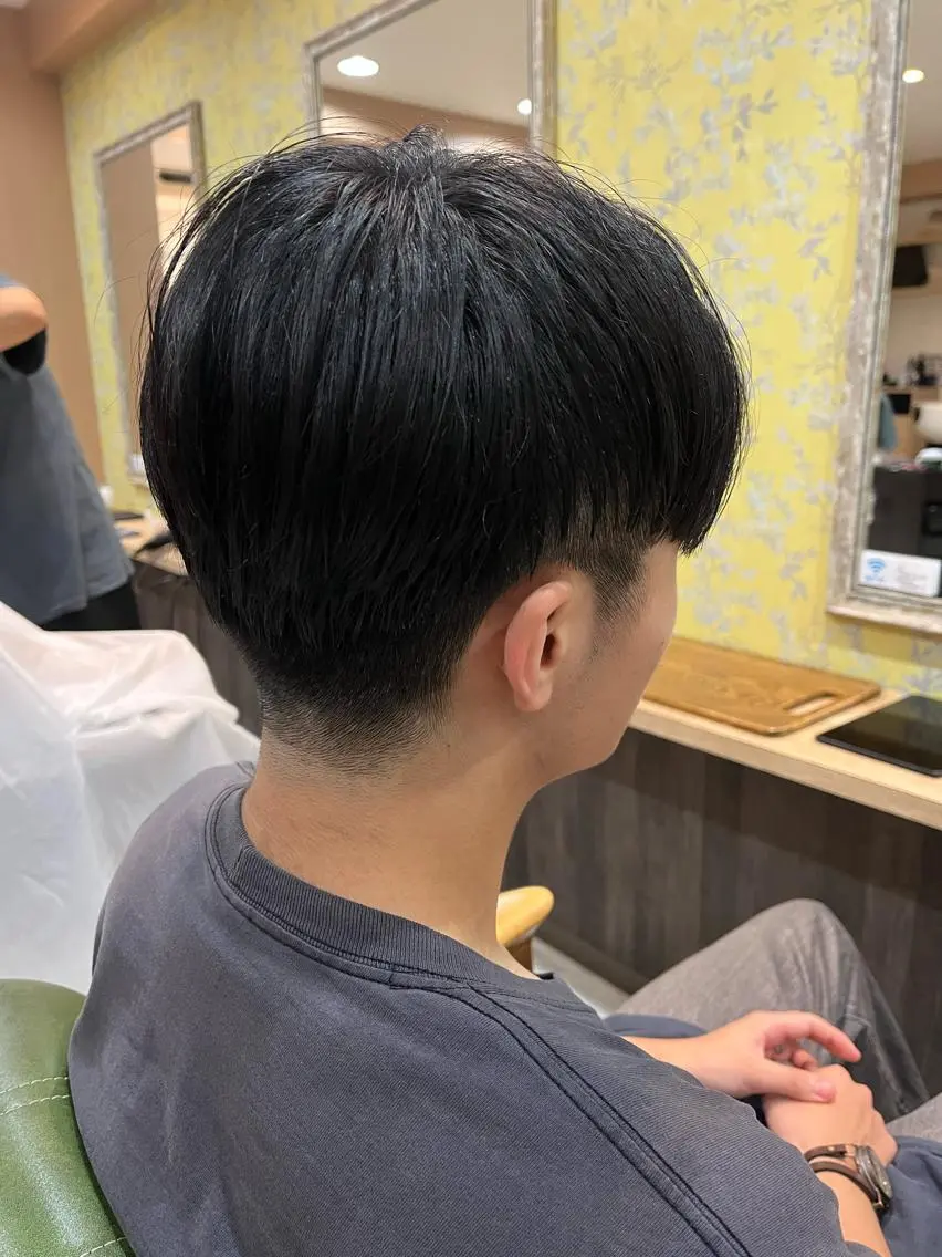 メンズ 髪質改善ストレート• デジパモデル　かなのヘアスタイル
