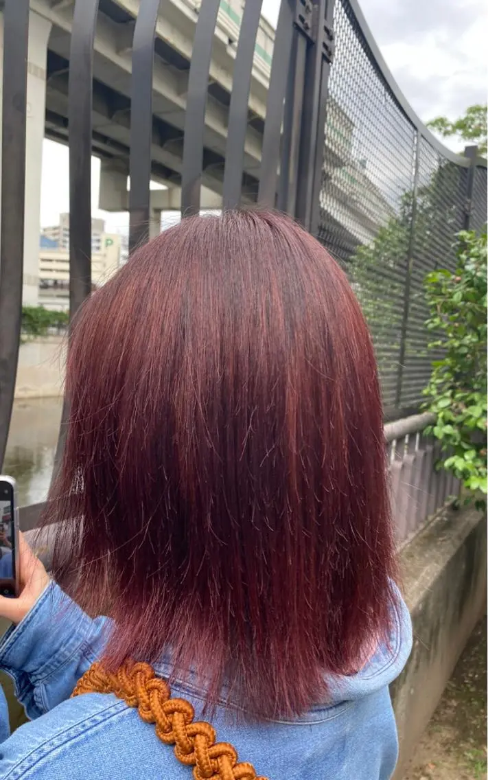 ショート カラー ブリーチ トリートメント 横浜カットパーマ 特殊/ 平林侑馬のヘアスタイル