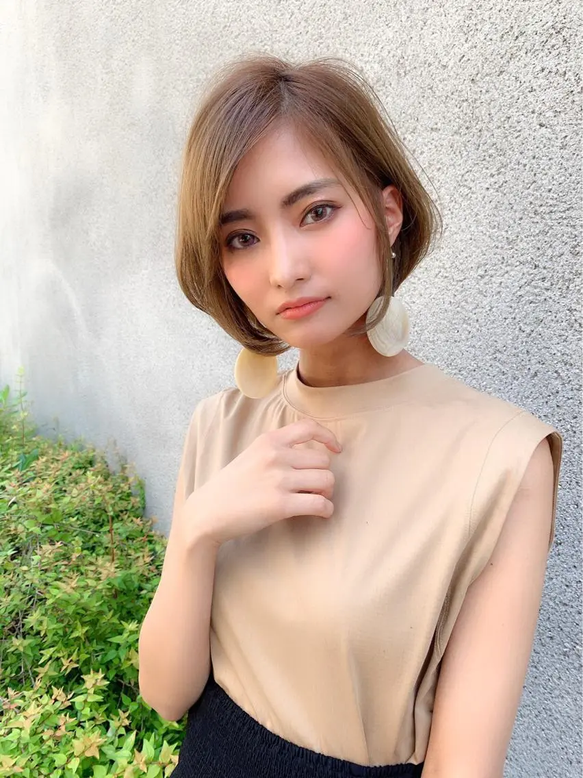 ミディアム カラー パーマ ヘアアレンジ ヘアカラー トリートメント ヘアセット 🎀愛されモテヘア♡ 梅澤夏基🎀のヘアスタイル