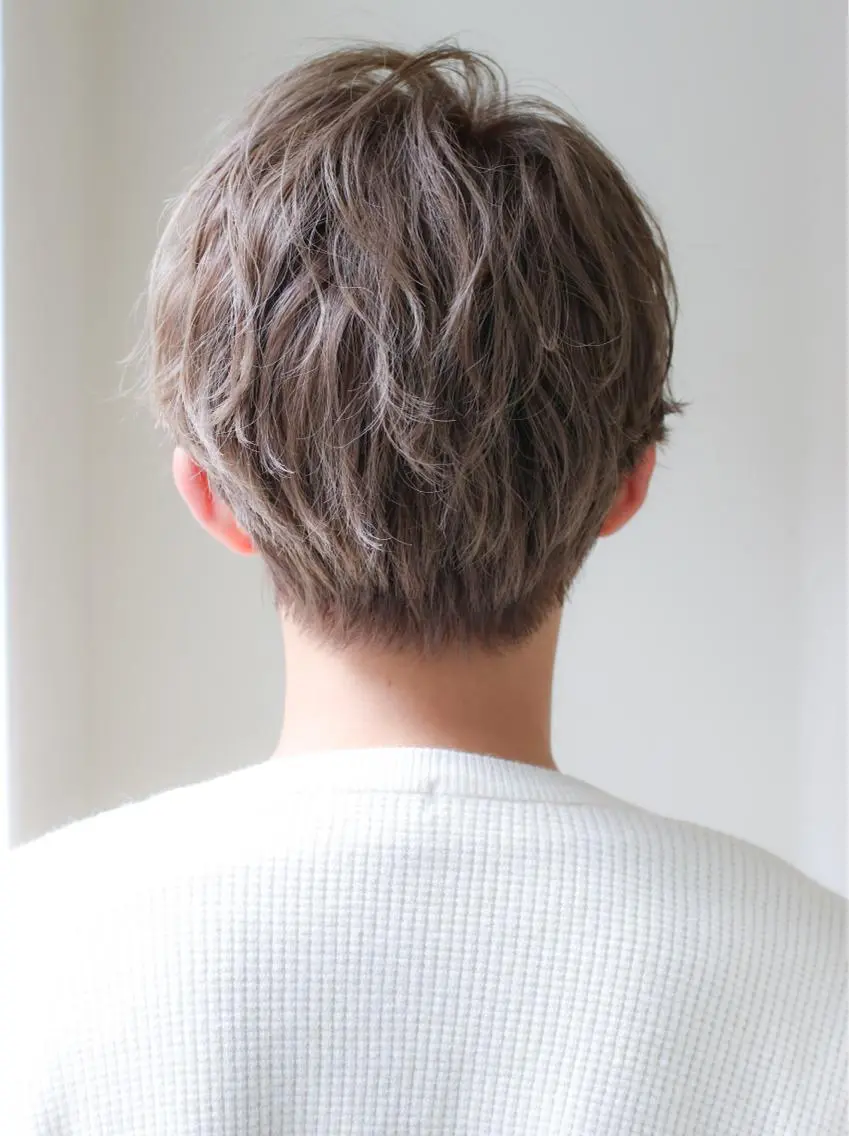 ショート カラー カット ヘアカラー トリートメント Lond re Maison.原宿のヘアスタイル