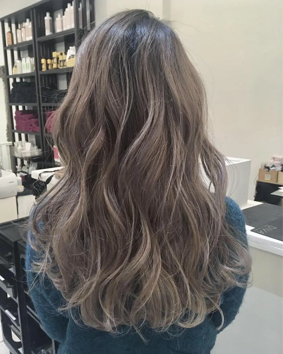 ロング カラー カット ヘアカラー TOPSTYLIST 🇬🇧JIMMYのヘアスタイル