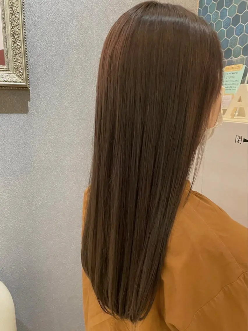 ロング カラー 大橋 拓実のヘアスタイル