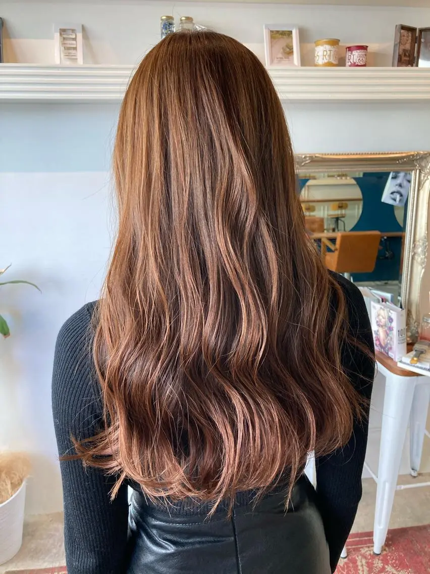 ロング カット ヘアカラー トリートメント メンズ特化 TAKUYAのヘアスタイル