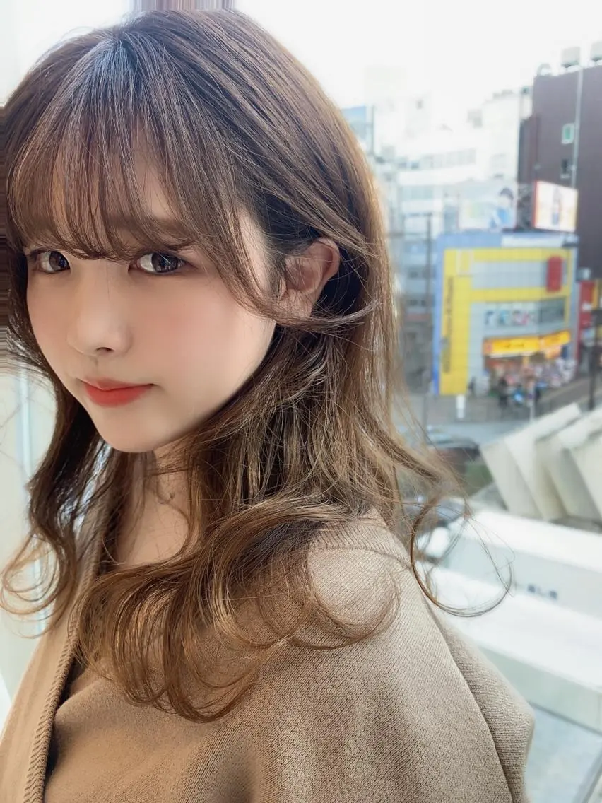 ロング カット ヘアカラー トリートメント ♡大人カワイイ hair♡徳井はやとのヘアスタイル