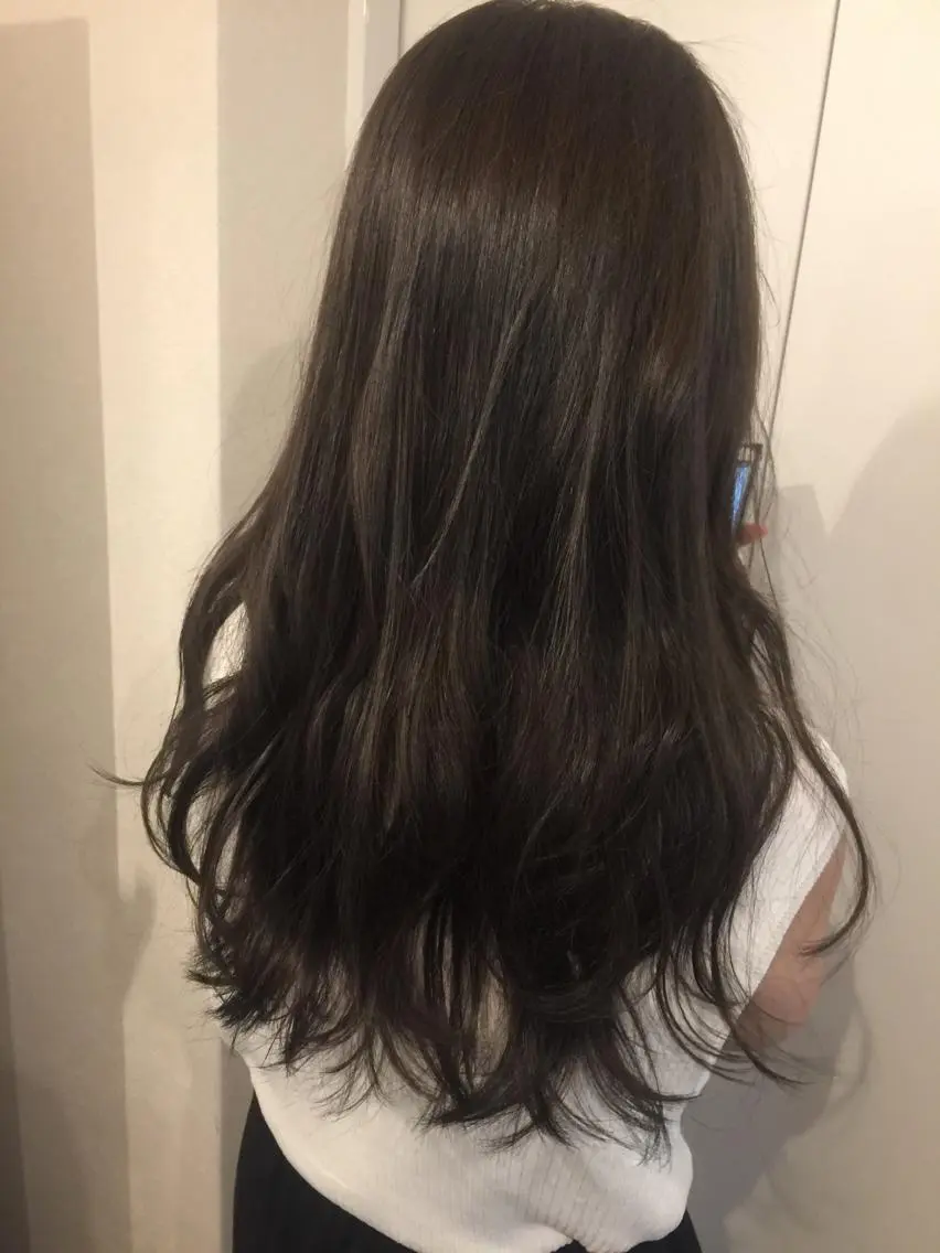 ロング カラー オーナースタイリスト 奈須雄紀のヘアスタイル