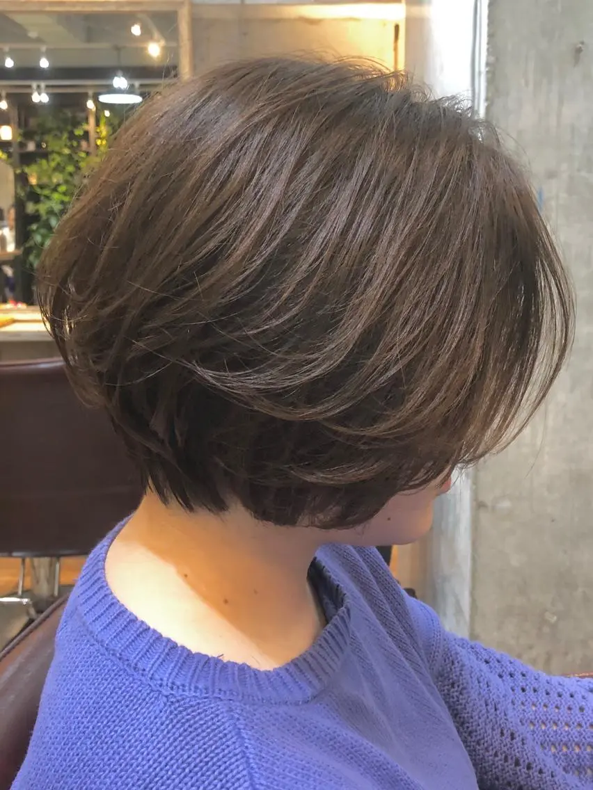 ショート カラー 増山 大起のヘアスタイル