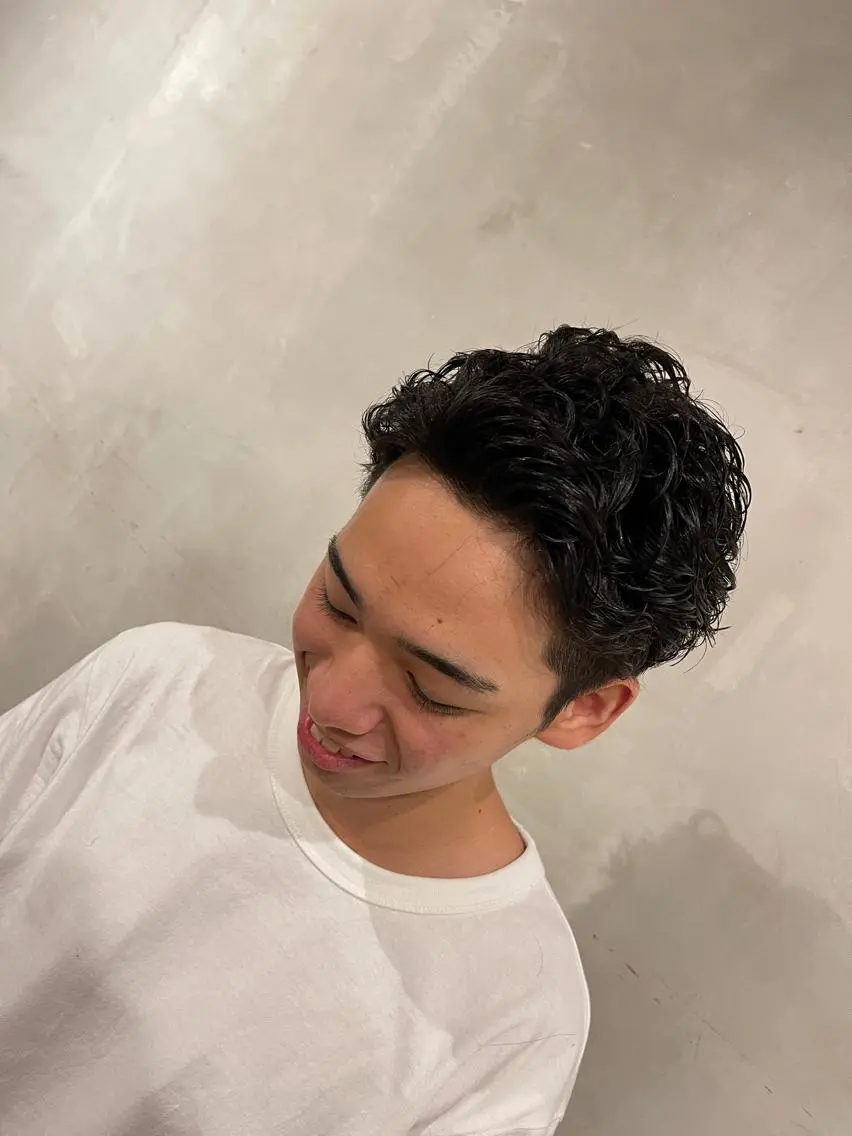ショート 🔥メンズカット/ パーマ/西田有輝🔥のヘアスタイル