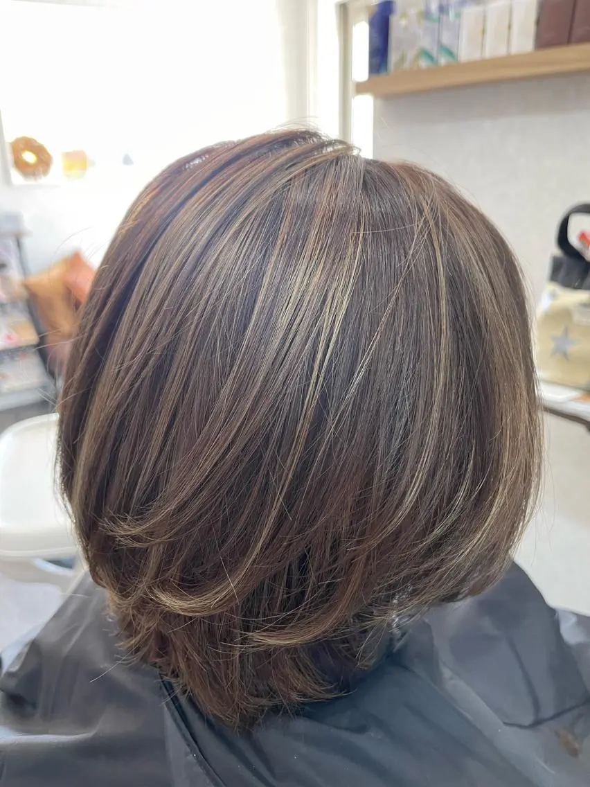 ショート カラー ヘアカラー トリートメント Glad   中嶋 政文のヘアスタイル