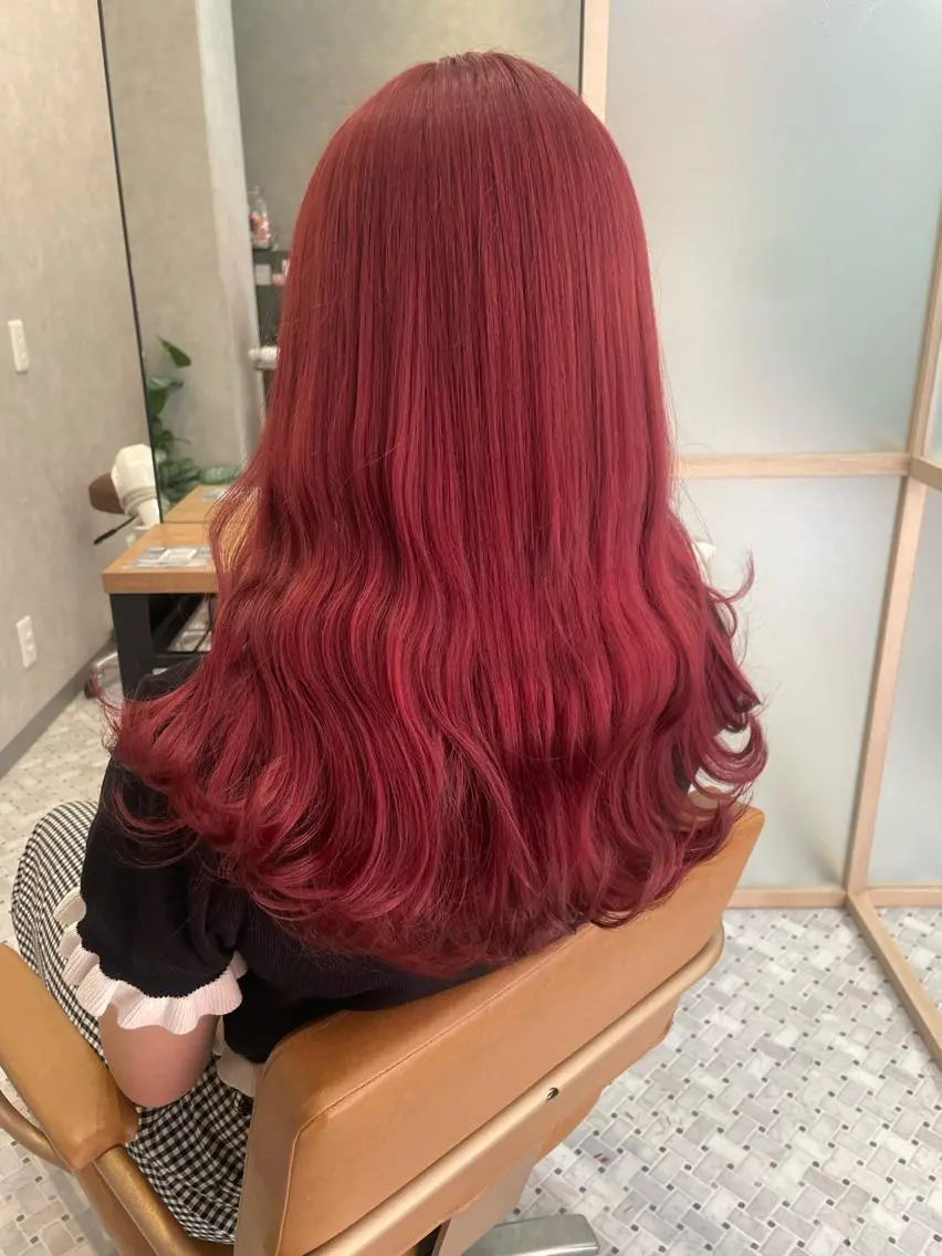 ロング カラー パーマ ヘアアレンジ NANA/trend style🕊🍑のヘアスタイル