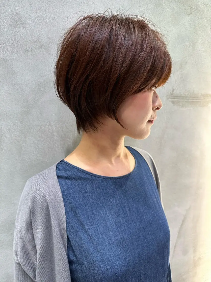 ショート カット ヘアカラー トリートメント 【店長】Lond山本 大輔のヘアスタイル
