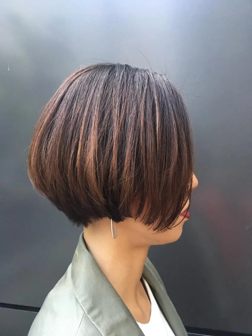 ショート 末石 智のヘアスタイル