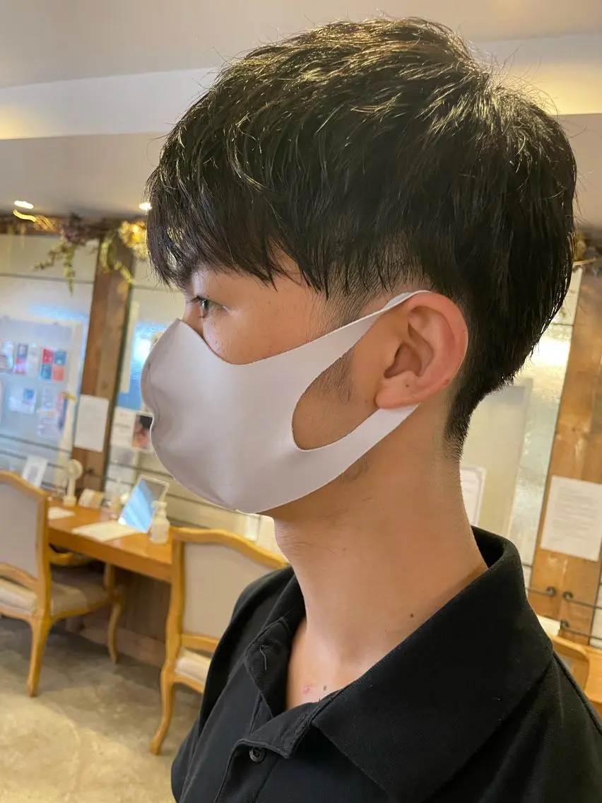 メンズ マッシュ 刈り上げ 柳内 崚平のヘアスタイル