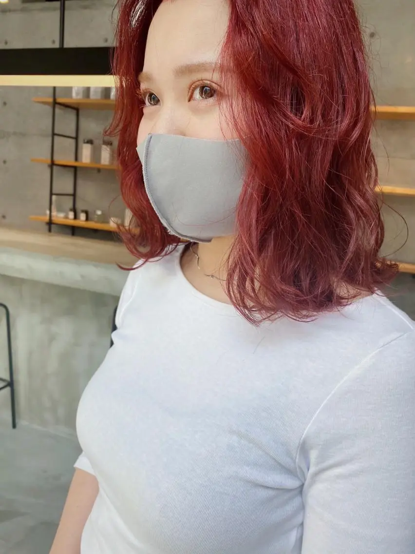 ミディアム son hair HIROEのヘアスタイル