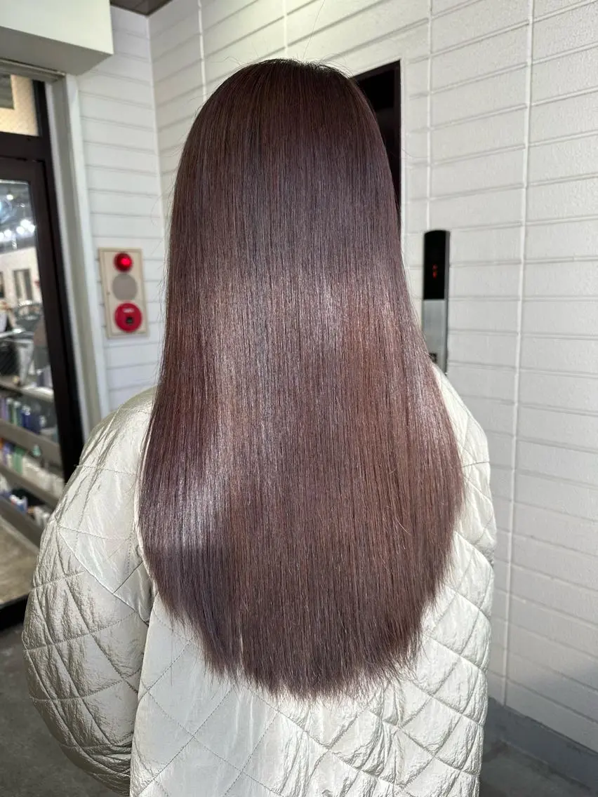 ロング カラー 透明感カラー 遠藤沙也加 /レイヤーカットのヘアスタイル