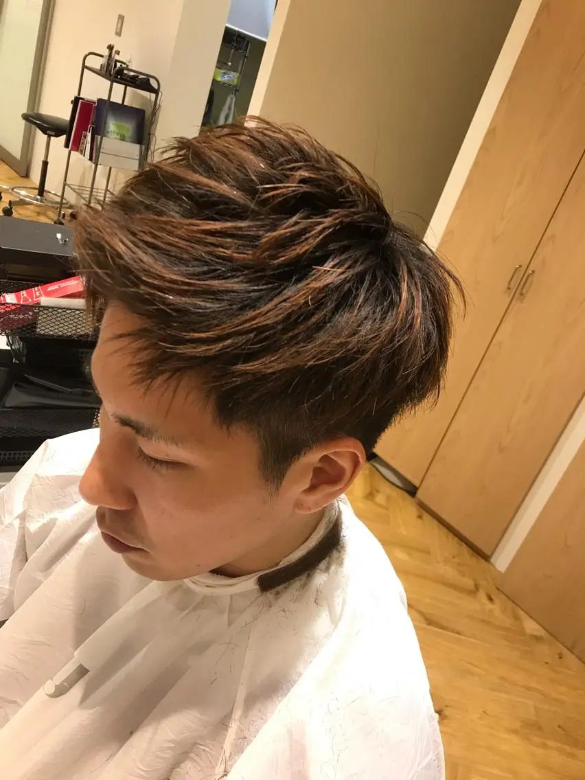 ショート メンズ 田中 真衣のヘアスタイル