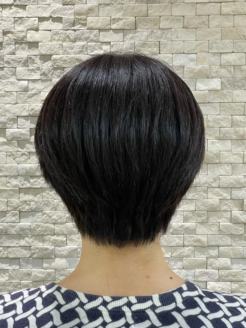 ショート 鈴木 美咲のヘアスタイル