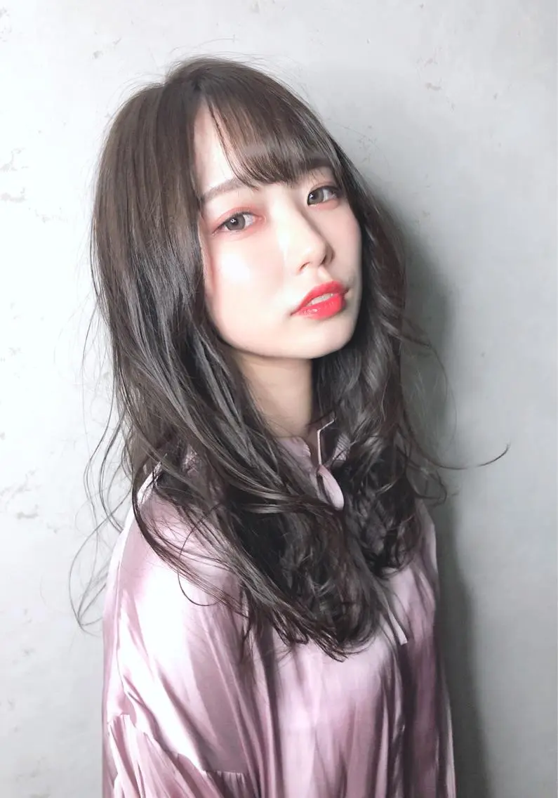 ロング Hikaru Takahashiのヘアスタイル