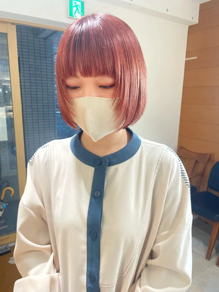 ショート カラー カット ヘアカラー 齋藤 咲のヘアスタイル