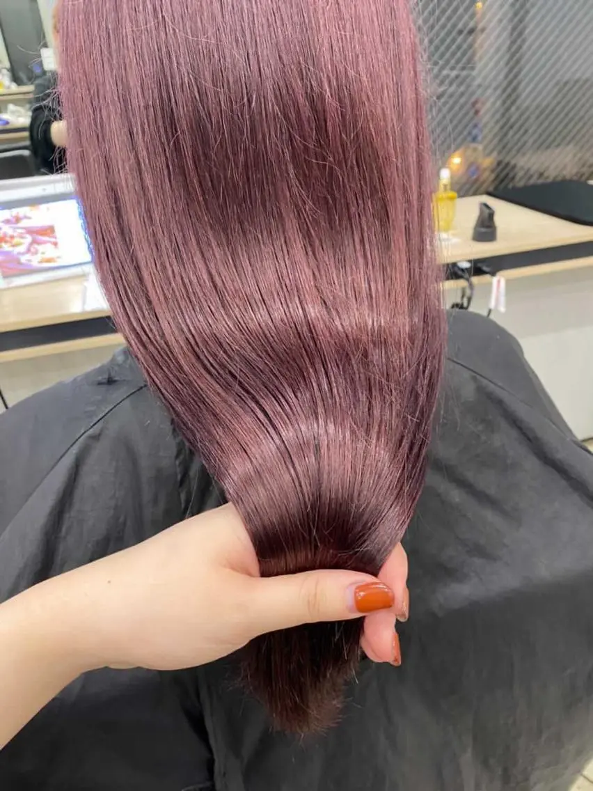 ロング カラー ヘアアレンジ カット ヘアカラー トリートメント 小顔カット/艶 カラー特化♡MIHOのヘアスタイル