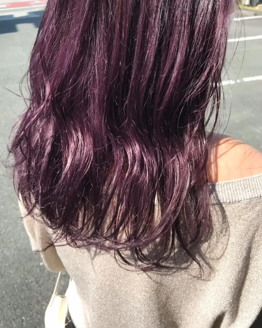 セミロング カラー カット ヘアカラー トリートメント 渋谷/フェザー/ 毛流れ/竹内凌のヘアスタイル
