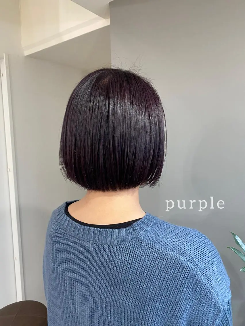 ショート カラー ヘアアレンジ ブリーチ ヘアカラー ボブ /ニュアンス/ satomi🧸💖のヘアスタイル